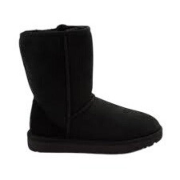 UGG Women's Classic II NEW Boot Size 7 Black - Picture 2 of 7